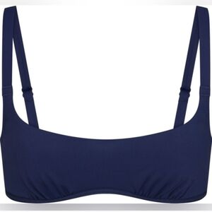 SKIMS Swim Shaping Dream Ruched Underwire Bikini Top - Small